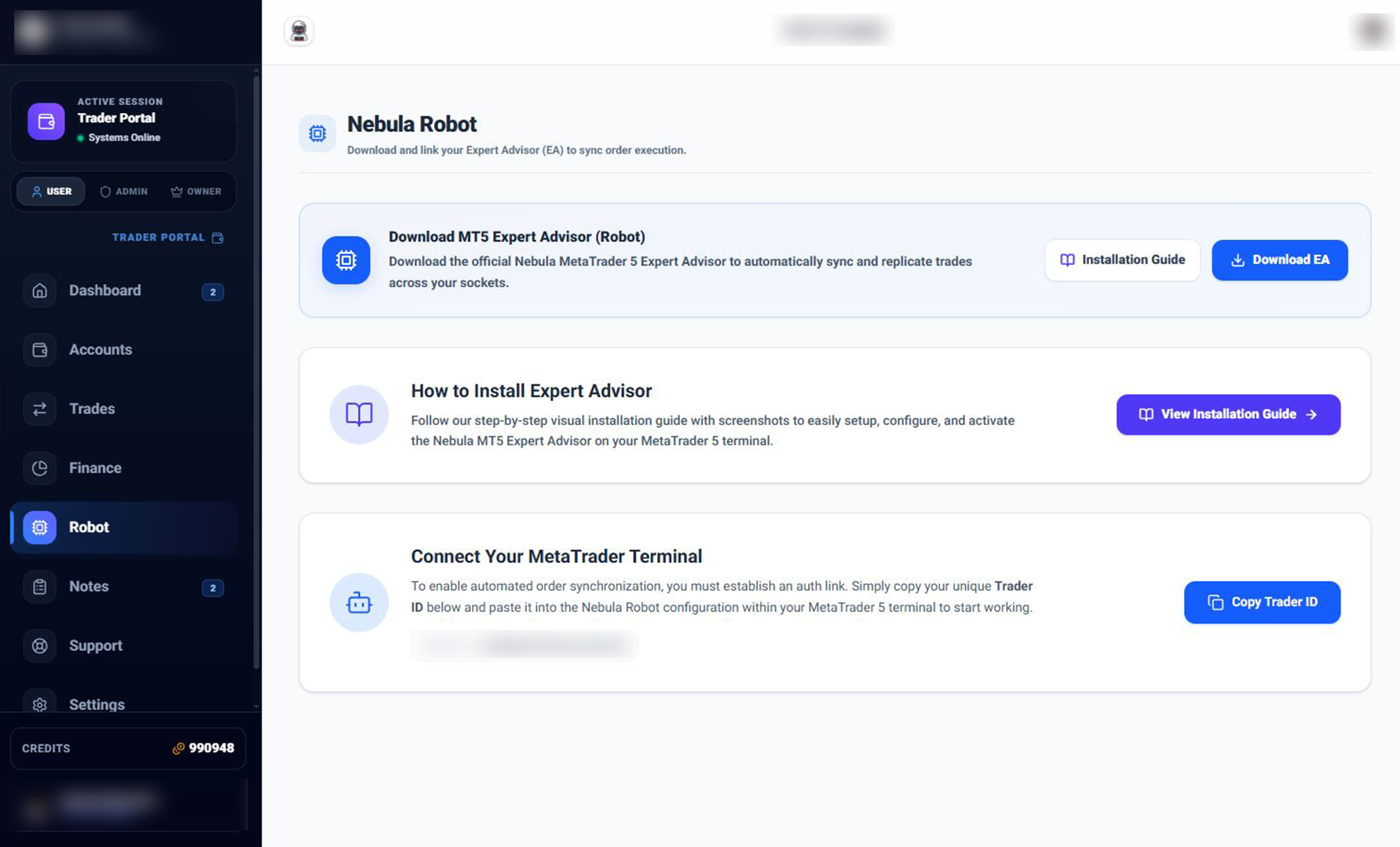 Platform Screenshot 2